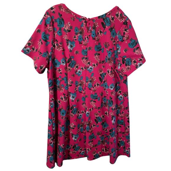 Lane Bryant Retro Floral Jersey Sheath Dress – NWT – Size 22/24 - Picture 3 of 5